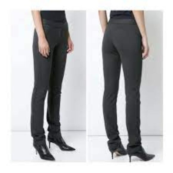 Derek Lam Hanne Slim Fit Legging Charcoal Gray - Picture 1 of 6
